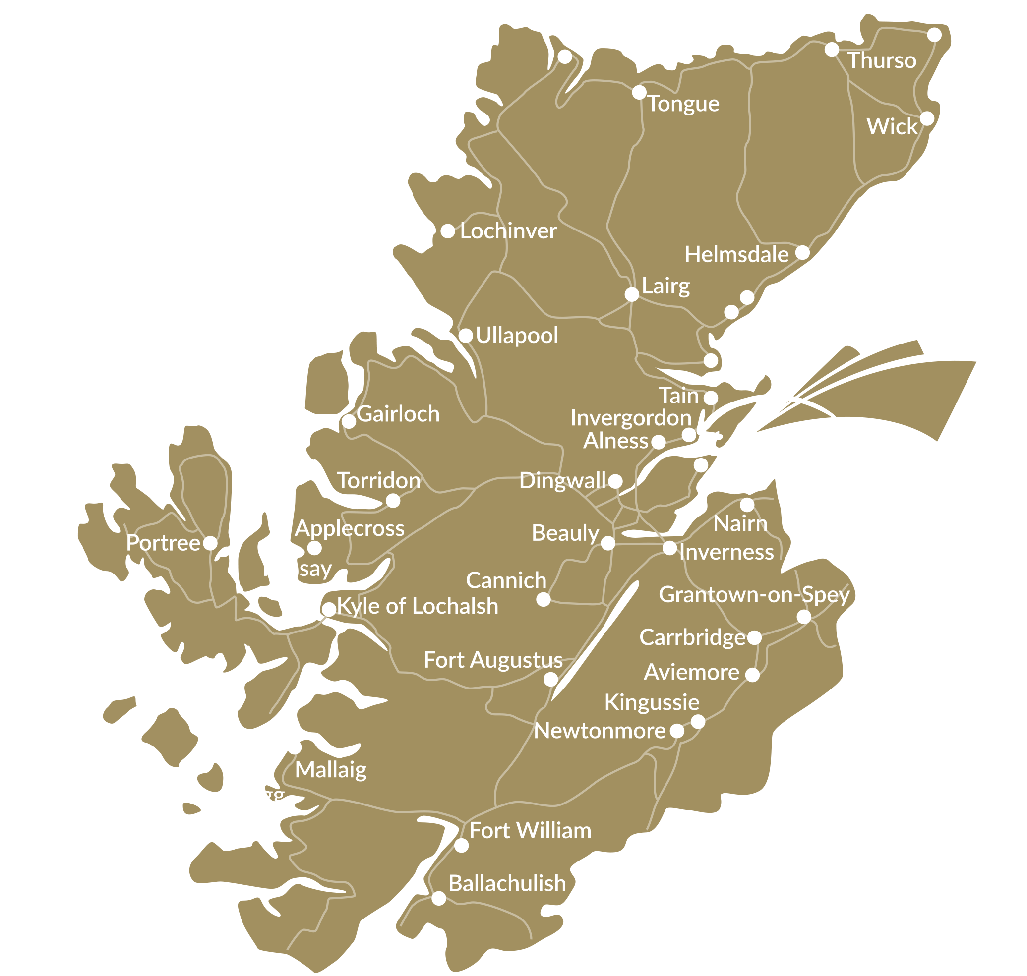 Highlands Map